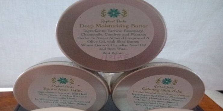 Handmade Salves available with all natural Ingredients